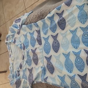 Cerulean Blu Cover-up Dress